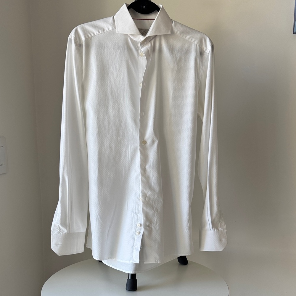 Eton Crisp White Dress Shirt
